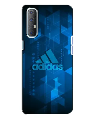 Чехол для OPPO Reno 3 с картинкой «Adidas Sport Art»