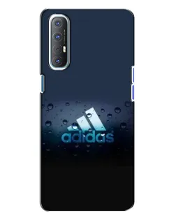 Чехол для OPPO Reno 3 с картинкой «Adidas Water Drops» Чехол для OPPO Reno 3 с картинкой «Adidas Water Drops»