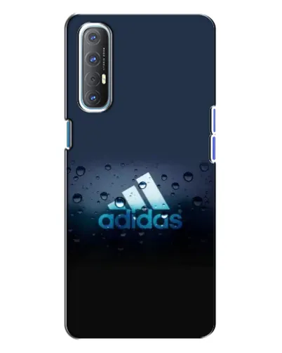 Чехол для OPPO Reno 3 с картинкой «Adidas Water Drops»