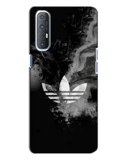 Чехол для OPPO Reno 3 с картинкой «Абстрактный дым Adidas» Чехол для OPPO Reno 3 с картинкой «Абстрактный дым Adidas»