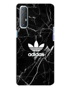 Чехол для OPPO Reno 3 с картинкой «Белый мрамор Adidas» Чехол для OPPO Reno 3 с картинкой «Белый мрамор Adidas»