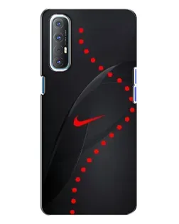 Чехол для OPPO Reno 3 с картинкой «Абстрактный дизайн Nike» Чехол для OPPO Reno 3 с картинкой «Абстрактный дизайн Nike»