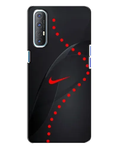 Чехол для OPPO Reno 3 с картинкой «Абстрактный дизайн Nike» Чехол для OPPO Reno 3 с картинкой «Абстрактный дизайн Nike»