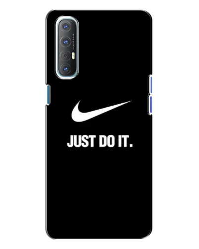 Чехол для OPPO Reno 3 с картинкой «Классический принт Nike» Чехол для OPPO Reno 3 с картинкой «Классический принт Nike»