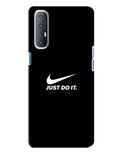 Чехол для OPPO Reno 3 с картинкой «Минимализм от Nike» Чехол для OPPO Reno 3 с картинкой «Минимализм от Nike»