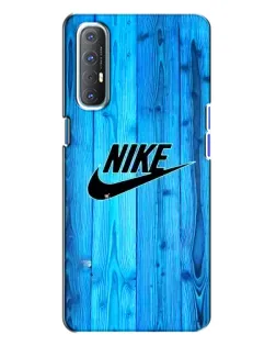 Чехол для OPPO Reno 3 с картинкой «Голубое дерево Nike» Чехол для OPPO Reno 3 с картинкой «Голубое дерево Nike»
