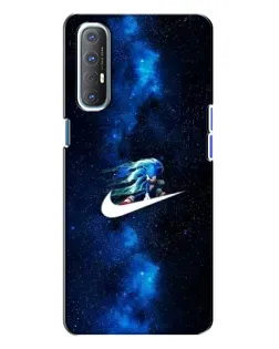 Чехол для OPPO Reno 3 с картинкой «Звездный путь Nike» Чехол для OPPO Reno 3 с картинкой «Звездный путь Nike»