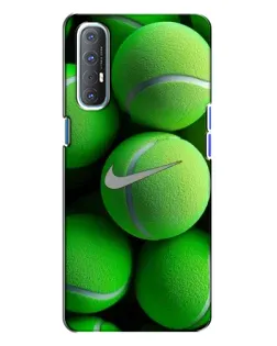 Чехол для OPPO Reno 3 с картинкой «Теннисные мячи Найк» Чехол для OPPO Reno 3 с картинкой «Теннисные мячи Найк»