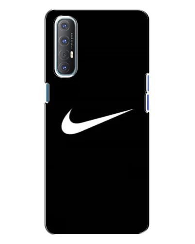 Чехол для OPPO Reno 3 с картинкой «Минималистический Найк» Чехол для OPPO Reno 3 с картинкой «Минималистический Найк»