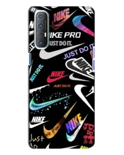 Чехол для OPPO Reno 3 с картинкой «Nike — роскошь» Чехол для OPPO Reno 3 с картинкой «Nike — роскошь»