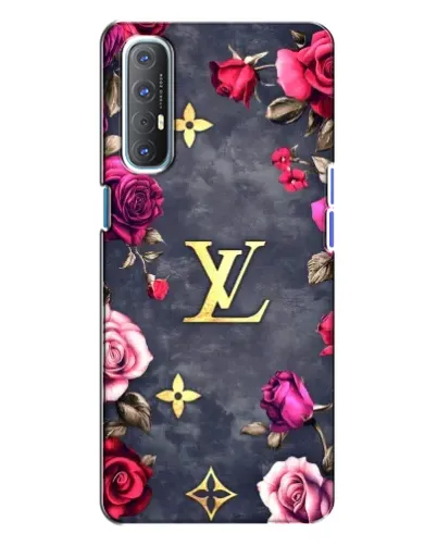 Чехол для OPPO Reno 3 с картинкой «Цветочный Louis Vuitton» Чехол для OPPO Reno 3 с картинкой «Цветочный Louis Vuitton»