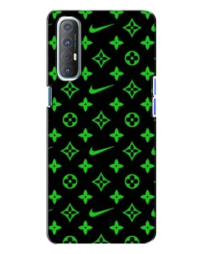 Чехол для OPPO Reno 3 с картинкой «Неоновый принт LV» Чехол для OPPO Reno 3 с картинкой «Неоновый принт LV»