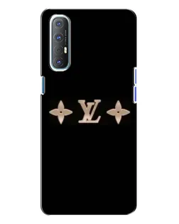 Чехол для OPPO Reno 3 с картинкой «Louis Vuitton — минимализм»