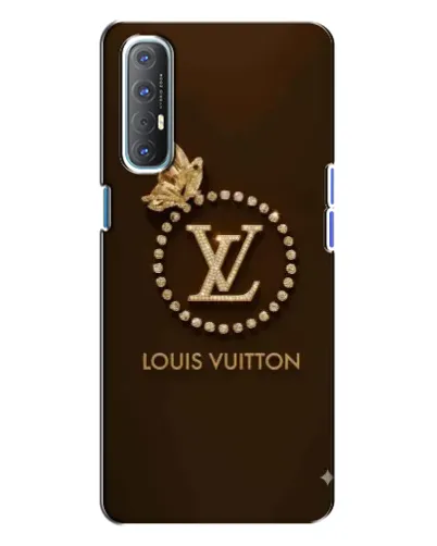 Чехол для OPPO Reno 3 с картинкой «LV — золотая печать» Чехол для OPPO Reno 3 с картинкой «LV — золотая печать»