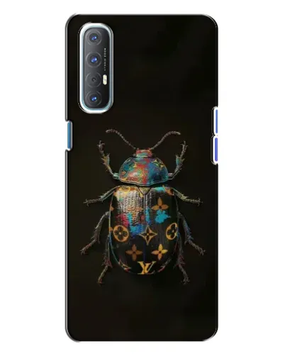 Чехол для OPPO Reno 3 с картинкой «LV — мраморный принт» Чехол для OPPO Reno 3 с картинкой «LV — мраморный принт»