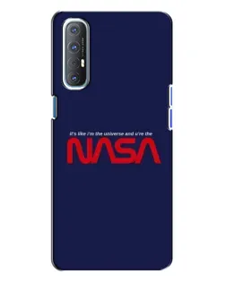 Чехол для OPPO Reno 3 с картинкой «NASA — глубокий космос»