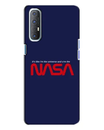 Чехол для OPPO Reno 3 с картинкой «NASA — глубокий космос»