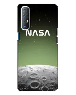 Чехол для OPPO Reno 3 с картинкой «NASA — лунный градиент»