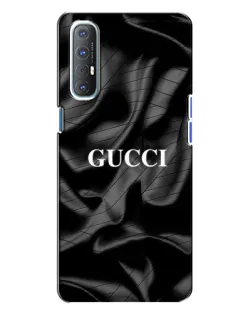 Чехол для OPPO Reno 3 с картинкой «Gucci — шелковые волны»