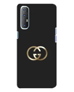 Чехол для OPPO Reno 3 с картинкой «Минимализм Gucci»