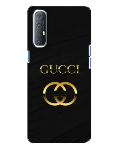 Чехол для OPPO Reno 3 с картинкой «Золотой логотип Gucci» Чехол для OPPO Reno 3 с картинкой «Золотой логотип Gucci»