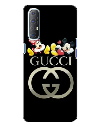 Чехол для OPPO Reno 3 с картинкой «Gucci — герои Disney» Чехол для OPPO Reno 3 с картинкой «Gucci — герои Disney»