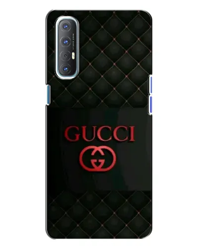 Чехол для OPPO Reno 3 с картинкой «Gucci — стеганый черный» Чехол для OPPO Reno 3 с картинкой «Gucci — стеганый черный»