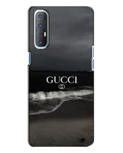 Чехол для OPPO Reno 3 с картинкой «Gucci — морской прибой»