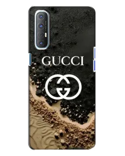 Чехол для OPPO Reno 3 с картинкой «Gucci — песчаные дюны»