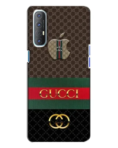 Чехол для OPPO Reno 3 с картинкой «Gucci — брендированный десерт» Чехол для OPPO Reno 3 с картинкой «Gucci — брендированный десерт»