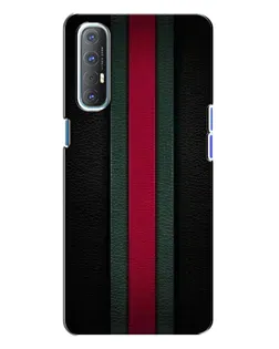 Чехол для OPPO Reno 3 с картинкой «Gucci — неоновая линия»