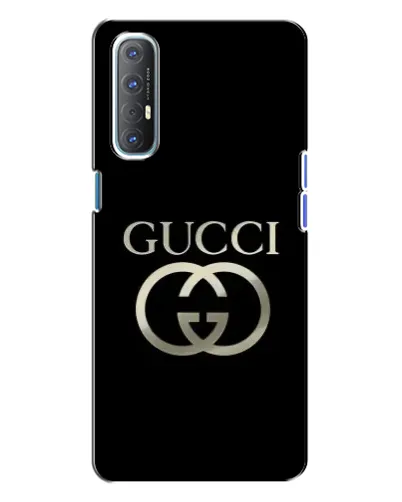 Чехол для OPPO Reno 3 с картинкой «Gucci — золото на черном» Чехол для OPPO Reno 3 с картинкой «Gucci — золото на черном»
