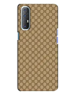 Чехол для OPPO Reno 3 с картинкой «Gucci — классический беж»