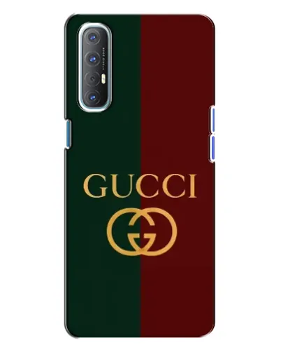 Чехол для OPPO Reno 3 с картинкой «Gucci — темно-зеленый градиент» Чехол для OPPO Reno 3 с картинкой «Gucci — темно-зеленый градиент»