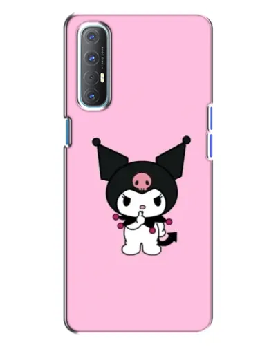 Чохол для OPPO Reno 3 з картинкою «Kuromi — рожева ніжність» Чохол для OPPO Reno 3 з картинкою «Kuromi — рожева ніжність»