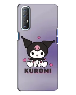 Чохол для OPPO Reno 3 з картинкою «Kuromi — фіолетовий арт» Чохол для OPPO Reno 3 з картинкою «Kuromi — фіолетовий арт»