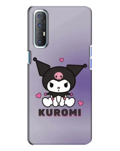 Чохол для OPPO Reno 3 з картинкою «Kuromi — фіолетовий арт» Чохол для OPPO Reno 3 з картинкою «Kuromi — фіолетовий арт»
