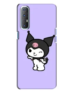 Чохол для OPPO Reno 3 з картинкою «Класична Kuromi» Чохол для OPPO Reno 3 з картинкою «Класична Kuromi»