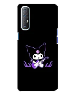 Чохол для OPPO Reno 3 з картинкою «Електрична Kuromi» Чохол для OPPO Reno 3 з картинкою «Електрична Kuromi»