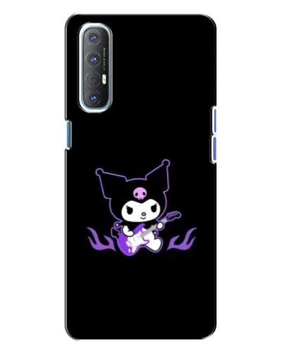 Чохол для OPPO Reno 3 з картинкою «Електрична Kuromi» Чохол для OPPO Reno 3 з картинкою «Електрична Kuromi»