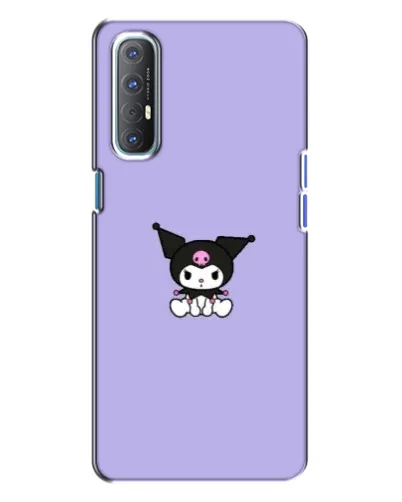 Чохол для OPPO Reno 3 з картинкою «Kuromi — фіолетовий мінімалізм» Чохол для OPPO Reno 3 з картинкою «Kuromi — фіолетовий мінімалізм»