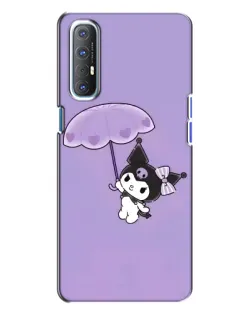 Чохол для OPPO Reno 3 з картинкою «Kuromi з парасолькою» Чохол для OPPO Reno 3 з картинкою «Kuromi з парасолькою»
