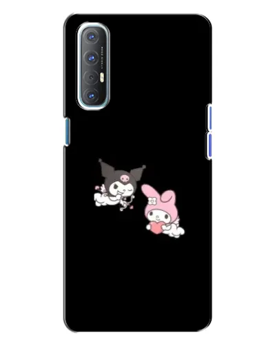 Чохол для OPPO Reno 3 з картинкою «My Melody та Kuromi» Чохол для OPPO Reno 3 з картинкою «My Melody та Kuromi»