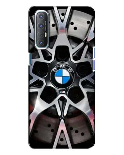 Чехол для OPPO Reno 3 с картинкой «BMW — деталь диска»