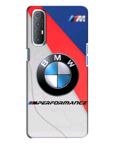 Чехол для OPPO Reno 3 с картинкой «BMW Performance стиль»