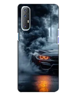 Чехол для OPPO Reno 3 с картинкой «BMW M-Power — абстракция»