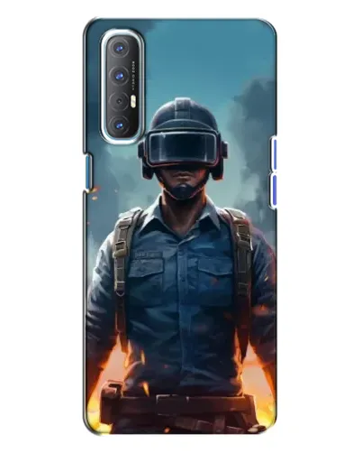 Чохол для OPPO Reno 3 з картинкою «PUBG — реалістичний герой» Чохол для OPPO Reno 3 з картинкою «PUBG — реалістичний герой»