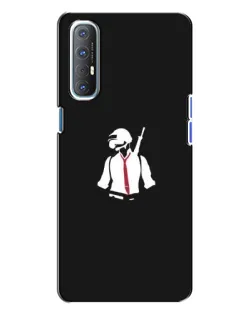 Чохол для OPPO Reno 3 з картинкою «PUBG — силует воїна» Чохол для OPPO Reno 3 з картинкою «PUBG — силует воїна»
