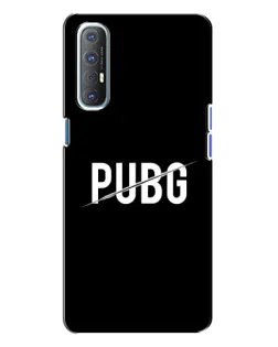 Чохол для OPPO Reno 3 з картинкою «PUBG — білий логотип» Чохол для OPPO Reno 3 з картинкою «PUBG — білий логотип»
