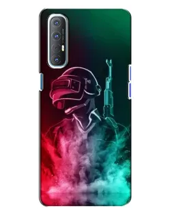 Чохол для OPPO Reno 3 з картинкою «PUBG — вогняний воїн» Чохол для OPPO Reno 3 з картинкою «PUBG — вогняний воїн»